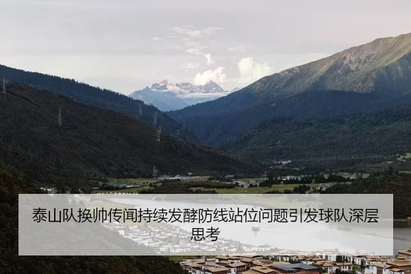 泰山队换帅传闻持续发酵防线站位问题引发球队深层思考